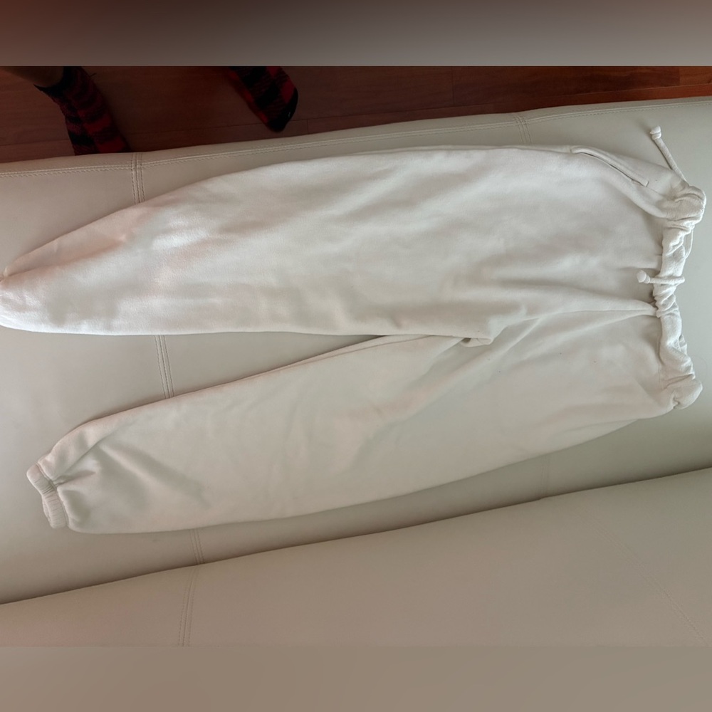 Cozy White Sweatpants
